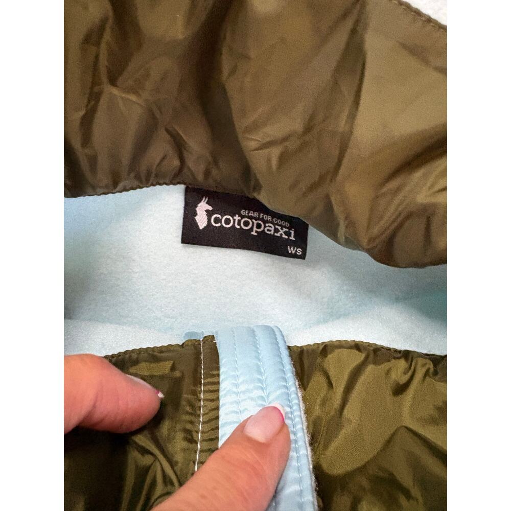 Cotopaxi Fleece Full Zip Colorblock Jacket Outerwear Retro Gorpcore Hiking Warm - Picture 6 of 9